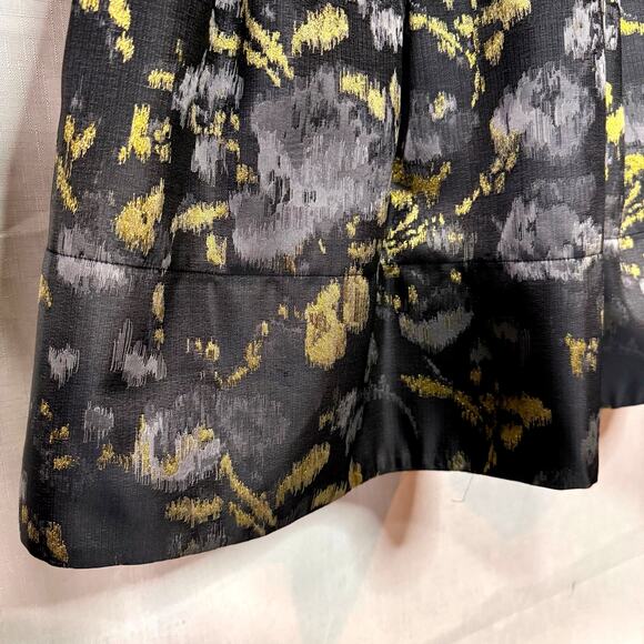 ELIZA J Jaquard Fit & Flare Dress Size 14 Party Floral Metallic Festive Holiday - Picture 10 of 16